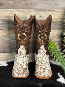 Exotic Boot Cowhide “Barns” Size 10