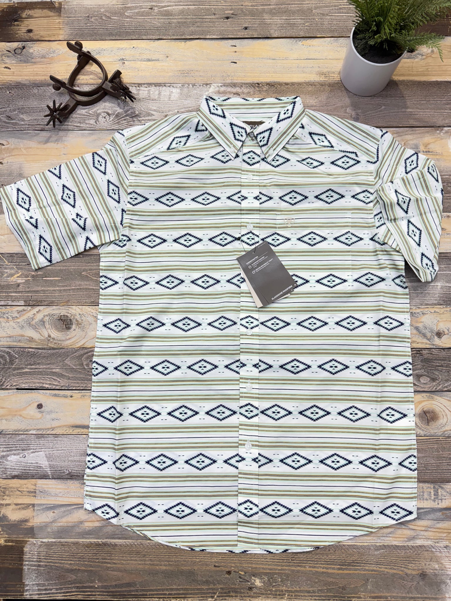 Ariat Aztec Christopher Short Sleeves