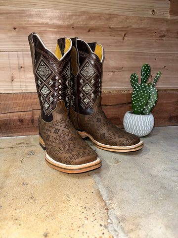 Roman Valley Tejido Aztec Laser Leather