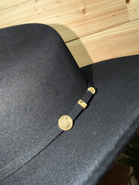 Stetson El Presidented 100X Black Felt Hat