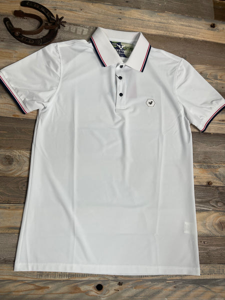 Tails White Polo