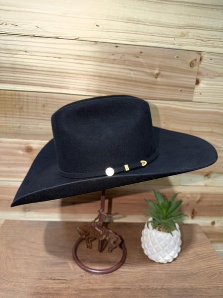 Stetson El Presidented 100X Black Felt Hat