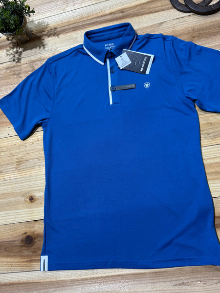 Welded Tek Ariat Blue Sapphire Polo
