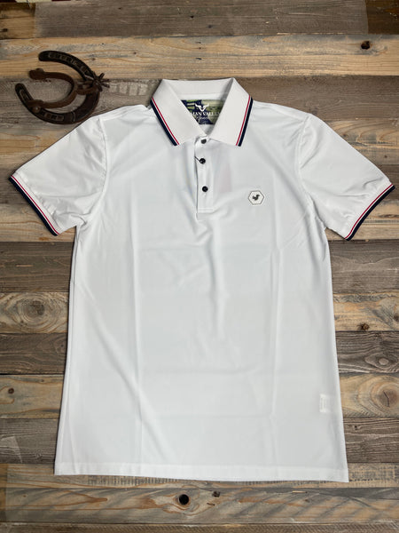 Tails White Polo