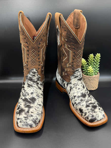 Exotic Cowhide Boot“ Midnight ” Sz 7