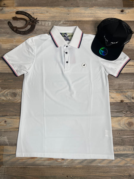 Tails White Polo