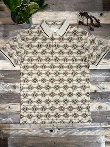 Aztec Total 2 khaki Polo