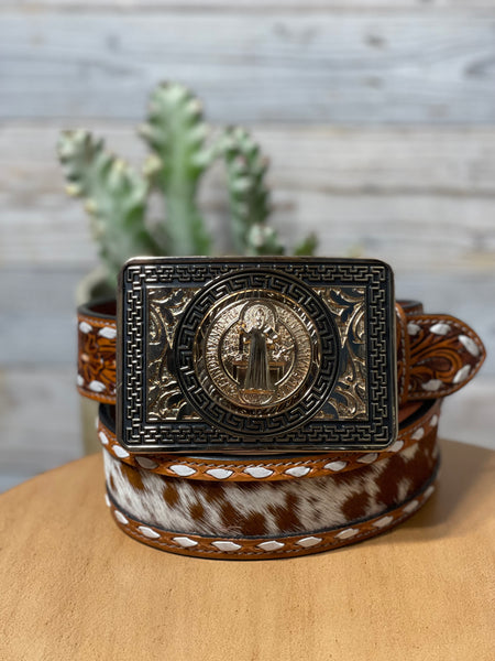 St. Benedict Rose Gold Buckle