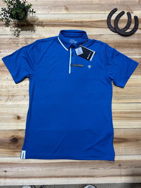 Welded Tek Ariat Blue Sapphire Polo