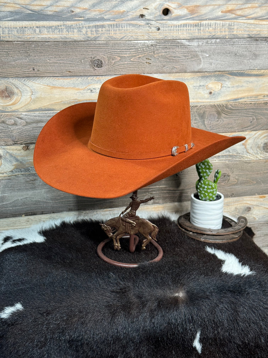 Resistol Rust Felt Hat – Roman Valley Ranch