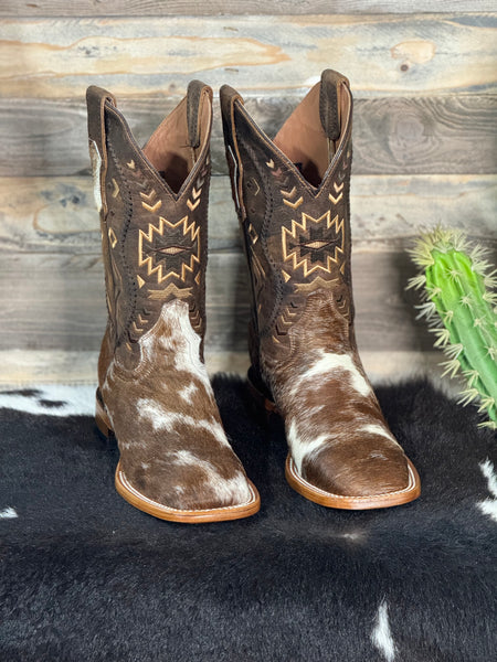 Exotic Boot Cowhide “Rattler” Size 6.5