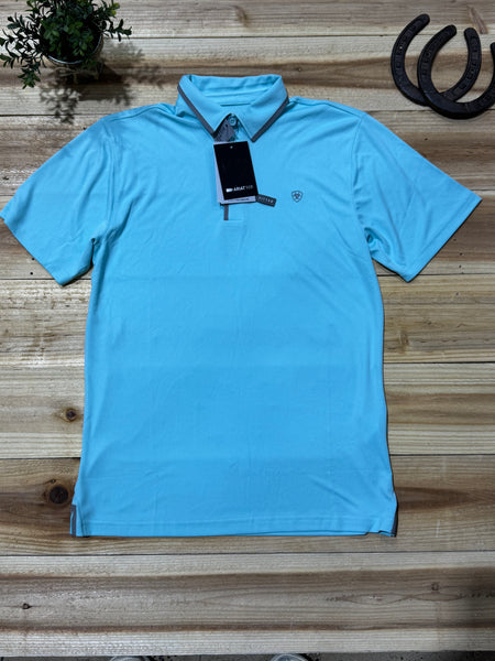 Welded Tek Ariat Blue Polo
