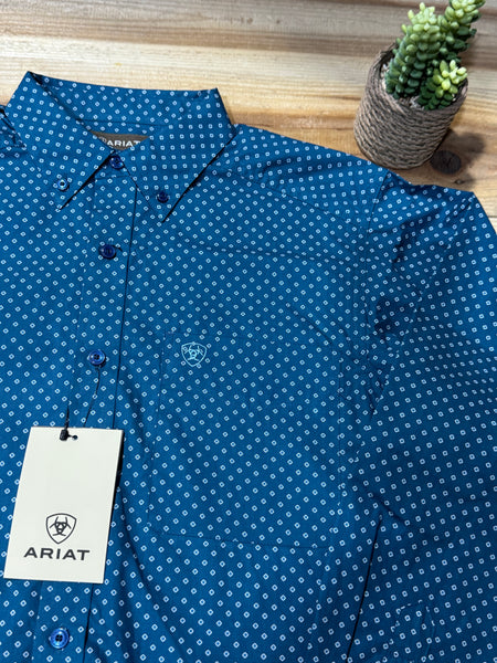 Ariat Tyce Teal Long Sleeve