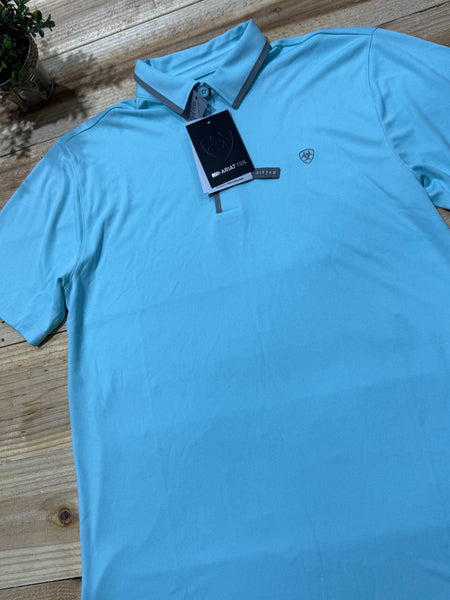 Welded Tek Ariat Blue Polo