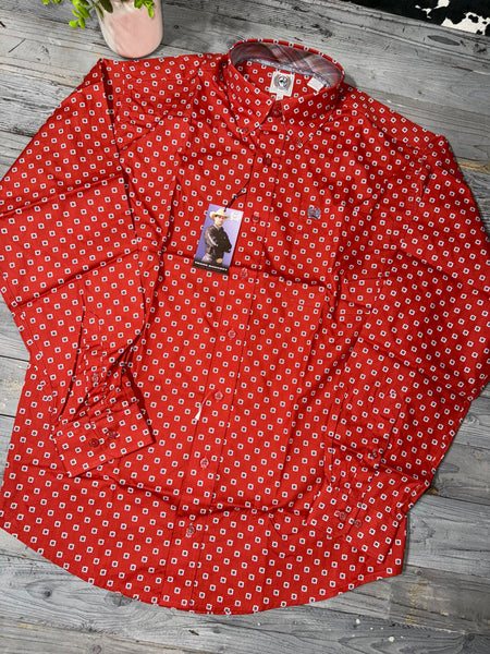 Cinch Legend Red Long Sleeves