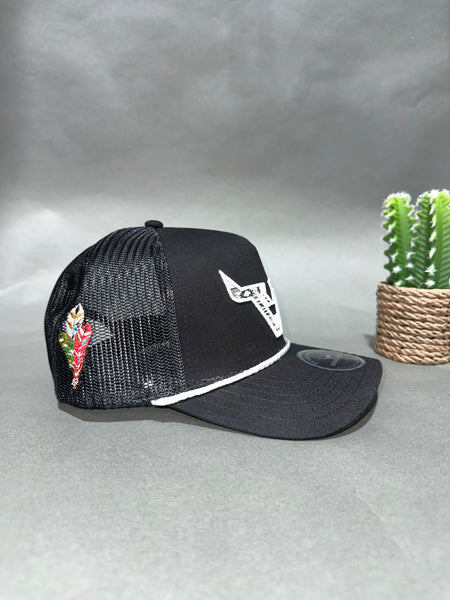 Aztec White Roman Valley Cap