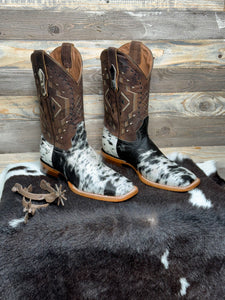 Exotic Boot “Molten Black” Cowhide Size 9