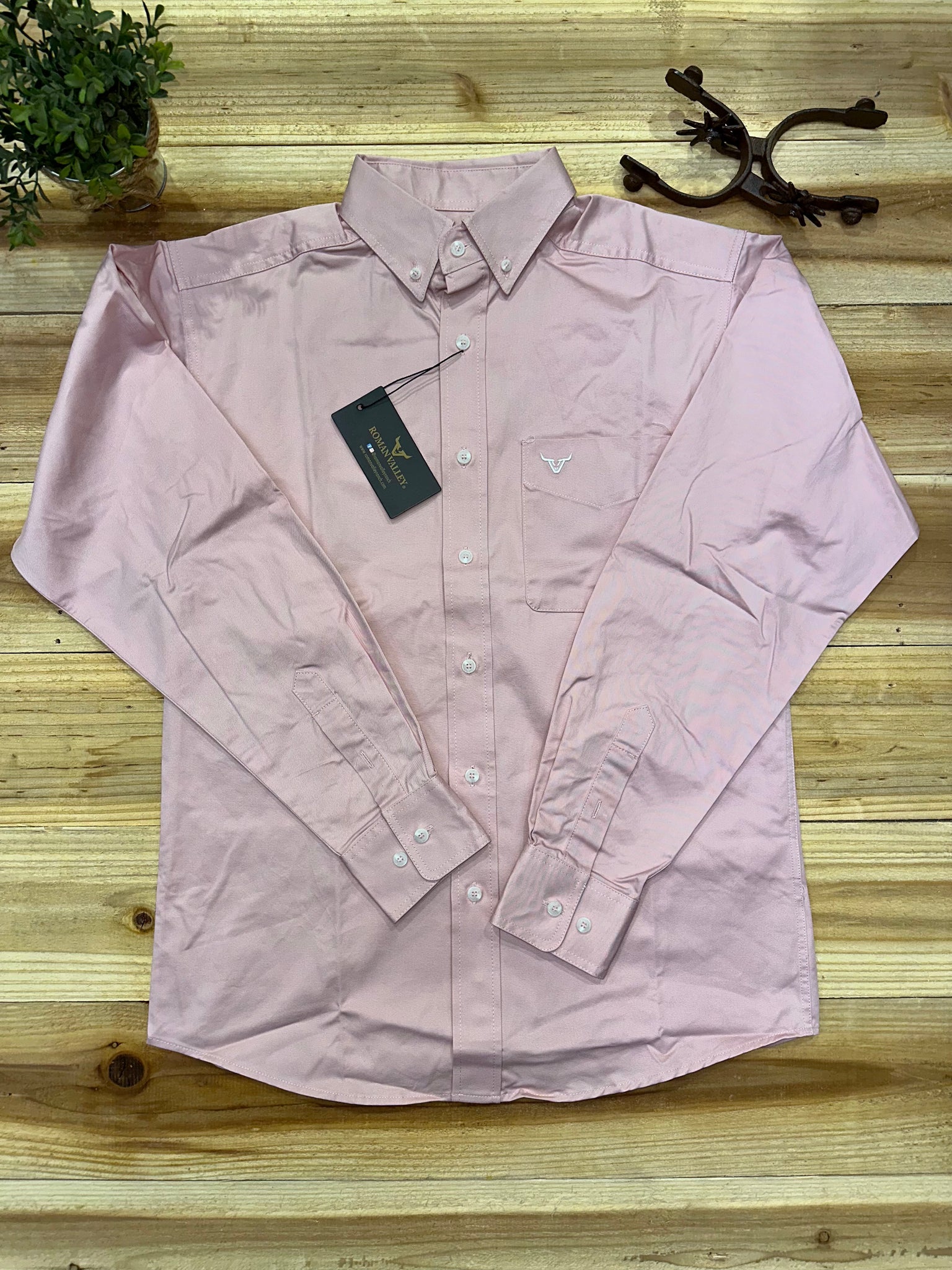RomanValley Light Pink Long Sleeve