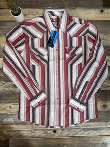 Cinch Pearl Stripe Long Sleeves