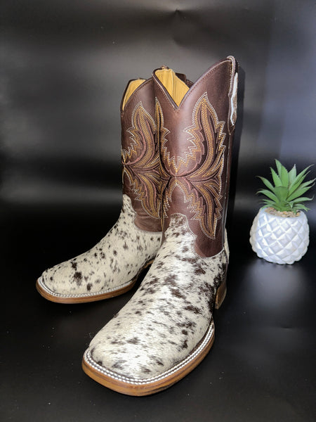 Exotic Leather Boot “ Lightning ” Cowhide
