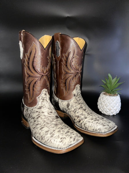 Exotic Leather Boot “ Truce ” Cowhide 8