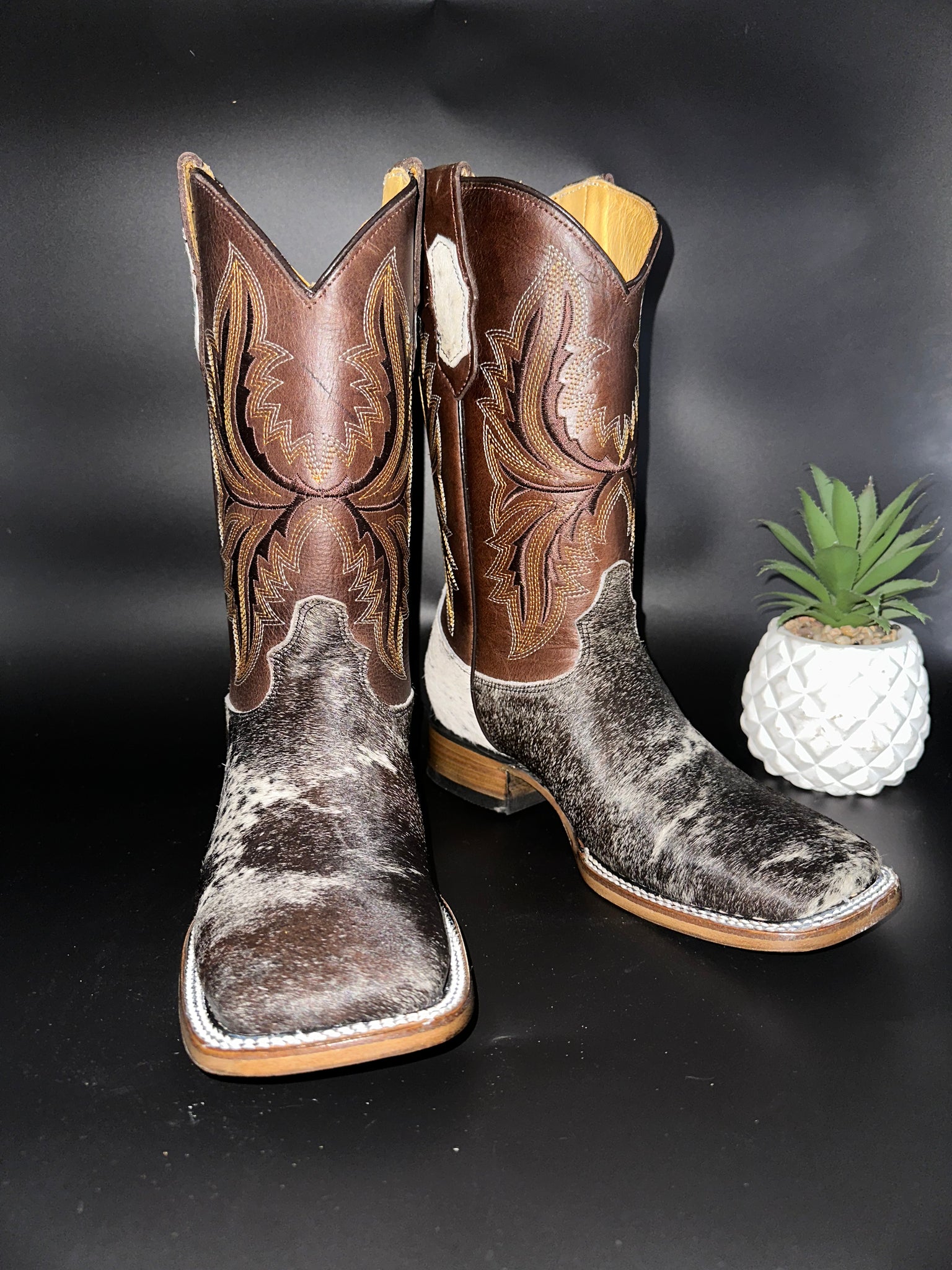 Exotic Leather Boot “ Colsen ” Cowhide