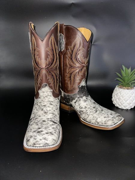 Exotic Leather Boot “ Truce ” Cowhide 8