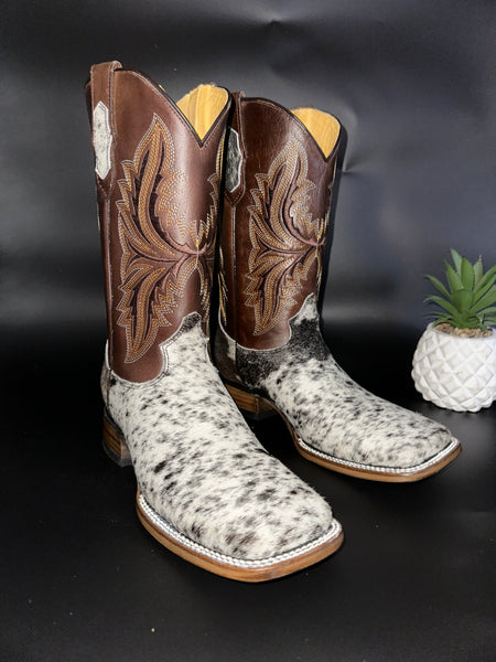 Exotic Leather Boot “ Truce ” Cowhide 8