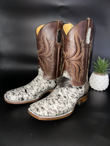 Exotic Leather Boot “ Truce ” Cowhide 8