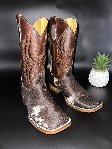 Exotic Leather Boot “ Cane ” Cowhide