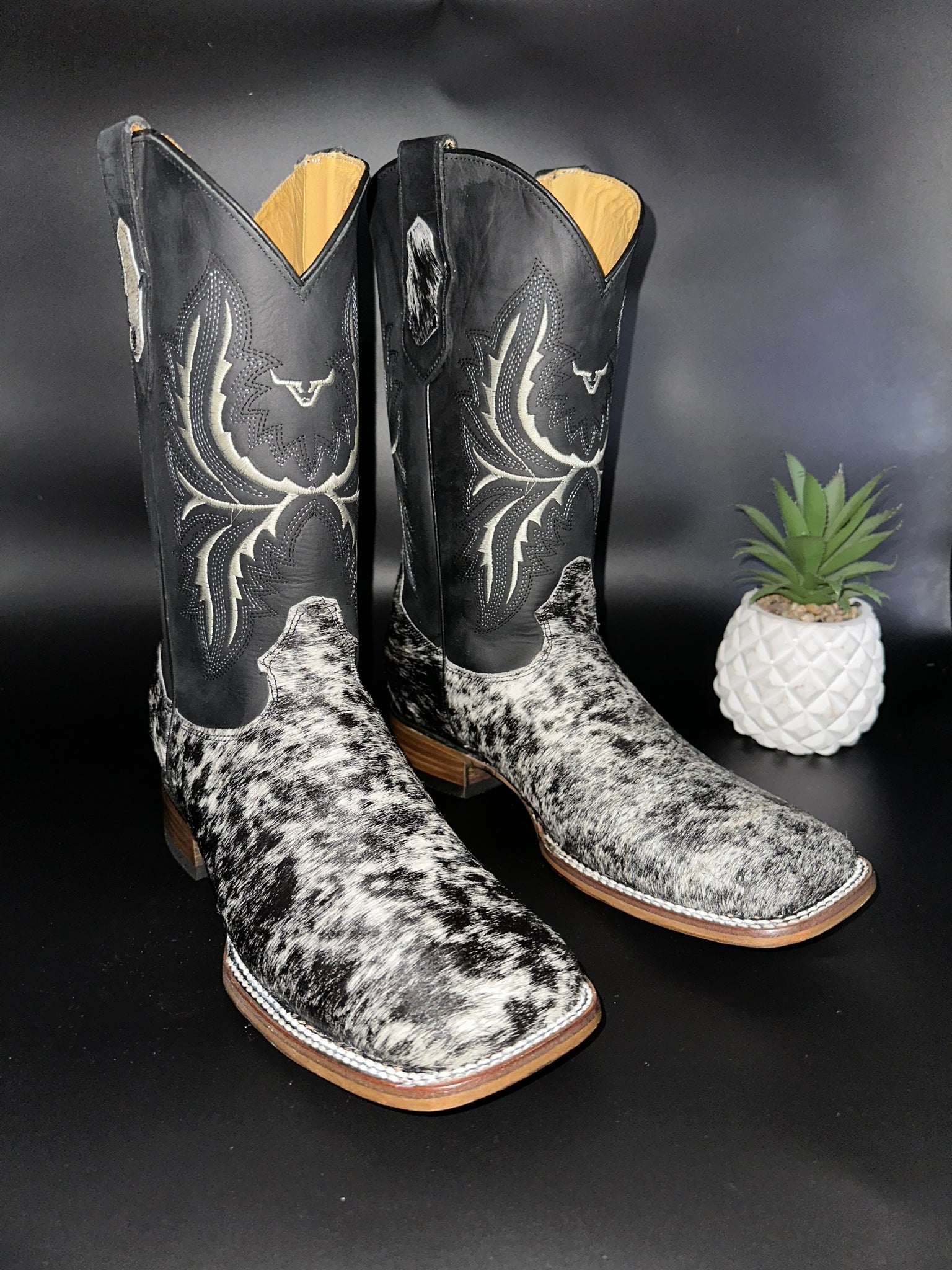 Exotic Leather Boot “ James ” Cowhide