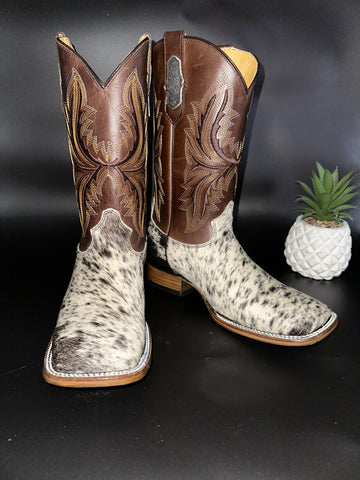 Exotic Leather Boot “ Hank ” Cowhide
