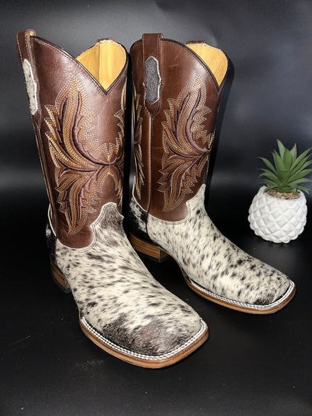 Exotic Leather Boot “ Hank ” Cowhide