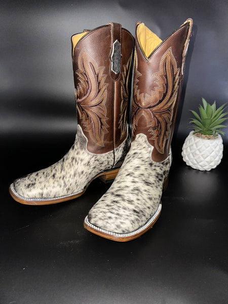 Exotic Leather Boot “ Hank ” Cowhide