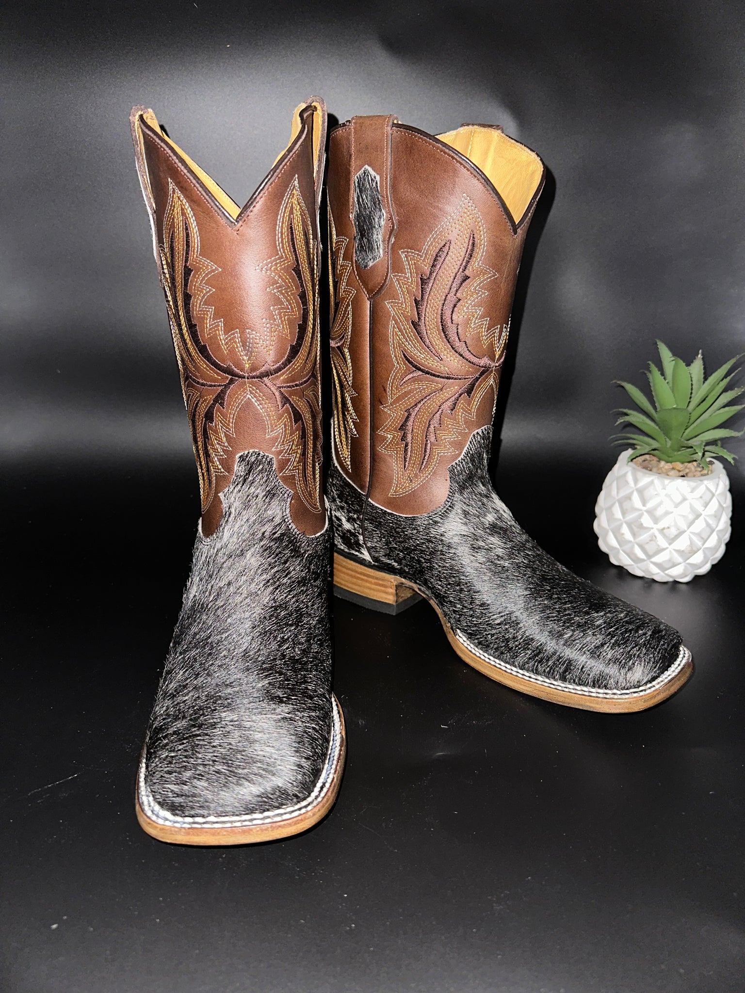Exotic Leather Boot “ Louis ” Cowhide
