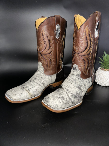 Exotic Leather Boot “ Leo ” Cowhide
