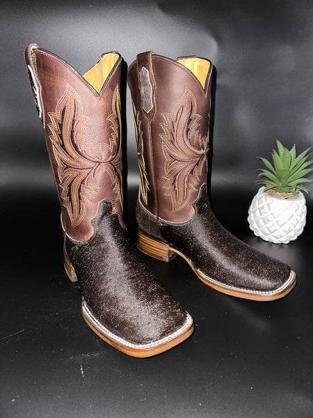 Exotic Leather Boot “ Owen ” Cowhide
