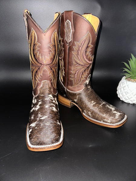 Exotic Leather Boot “ Owen ” Cowhide