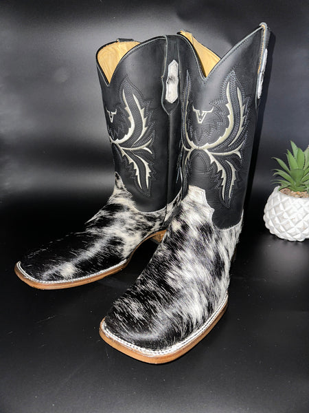 Exotic Leather Boot “ Brooks ” Cowhide