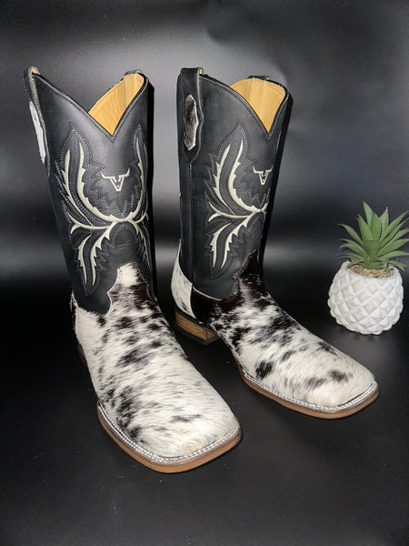 Exotic Leather Boot “ Sharp ” Cowhide
