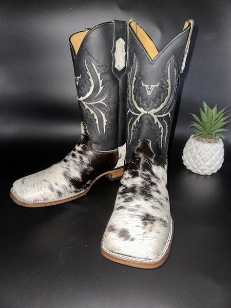 Exotic Leather Boot “ Sharp ” Cowhide