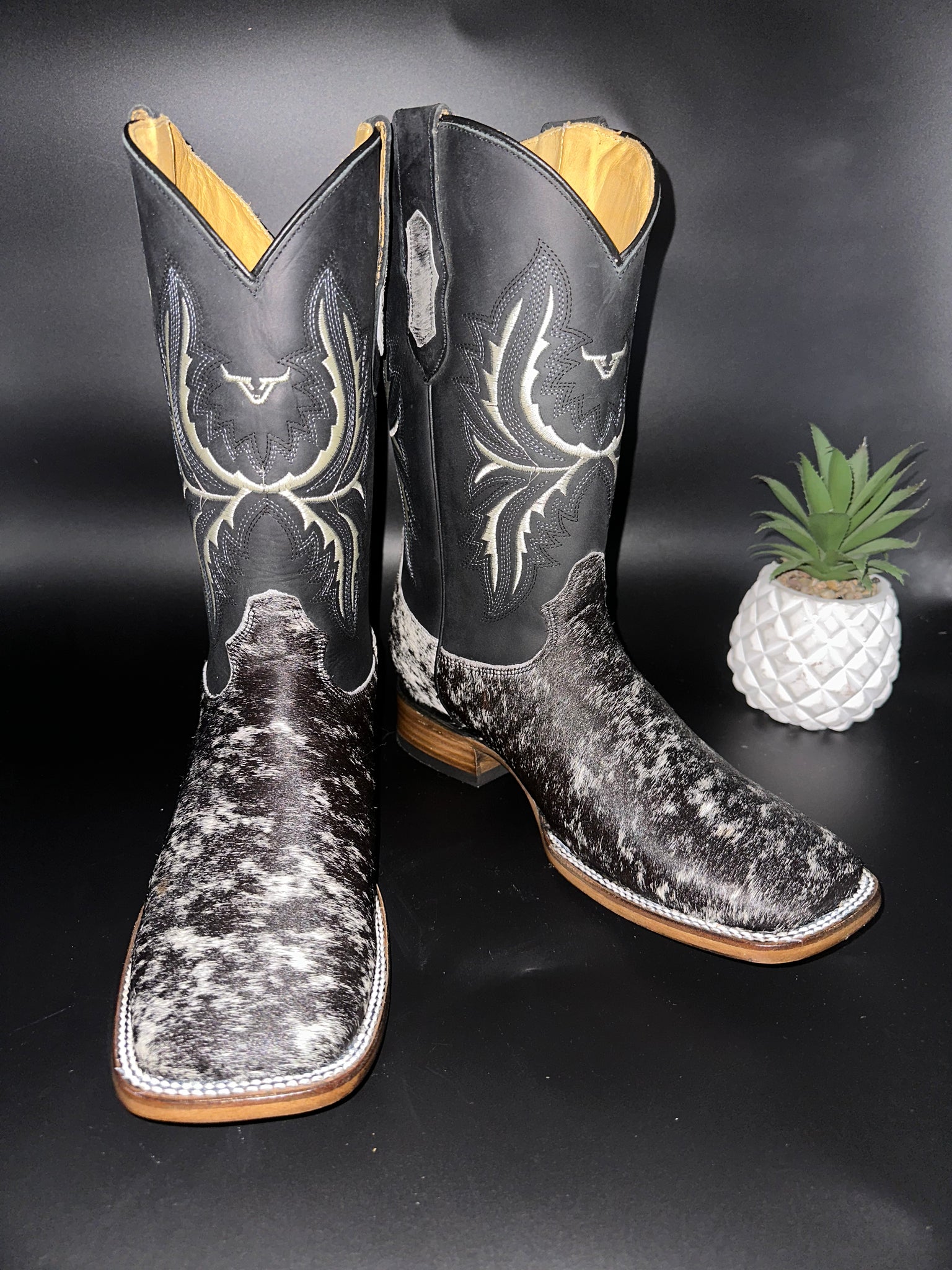 Exotic Leather Boot “ Danny ” Cowhide