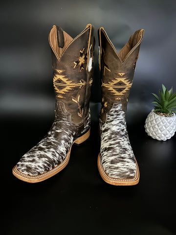 Exotic Leather Boot “ Carl ” Cowhide