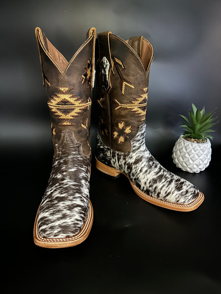 Exotic Leather Boot “ Carl ” Cowhide