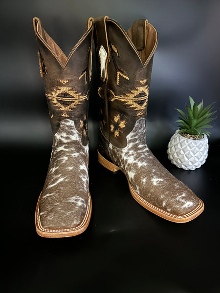 Exotic Leather Boot “ Matthew ” Cowhide