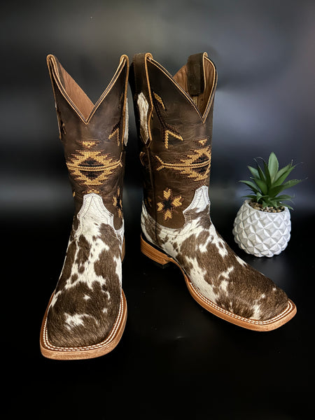 Exotic Leather Boot “ Isaac ” Cowhide 7