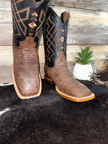 Exotic Mocha Smooth Ostrich Boot