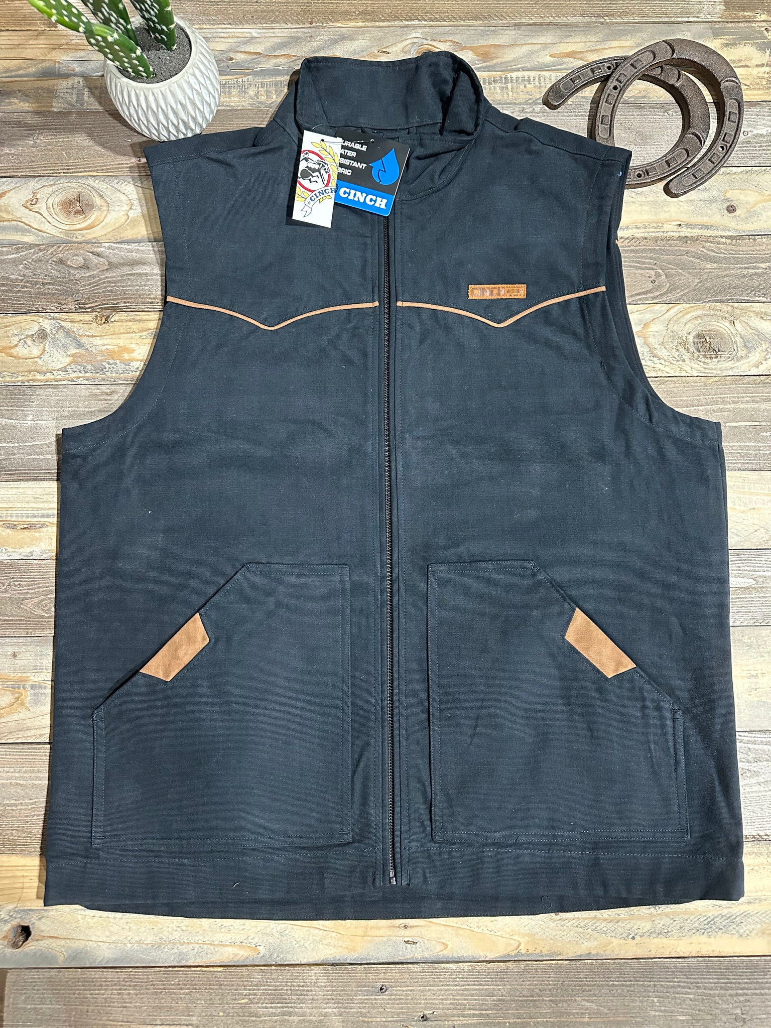 Men's Cinch Canvas Vest