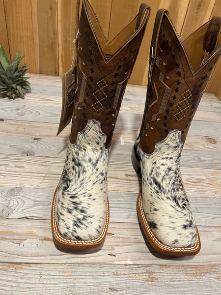 Exotic Leather Boot “Copper” Cowhide Size 8