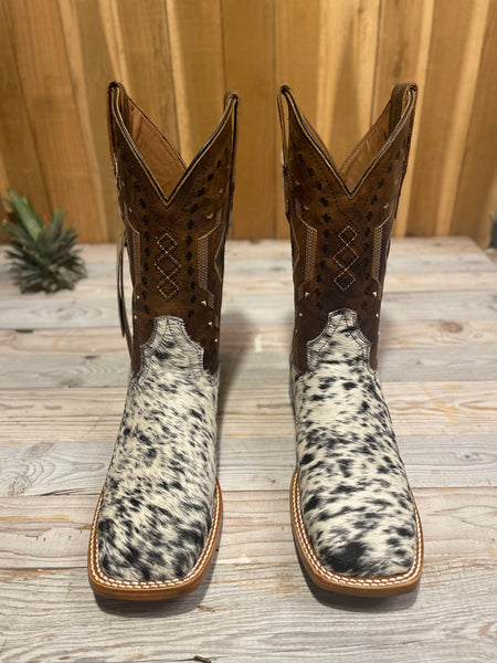 Exotic Leather Boot “Spot” Cowhide  Size 9.5